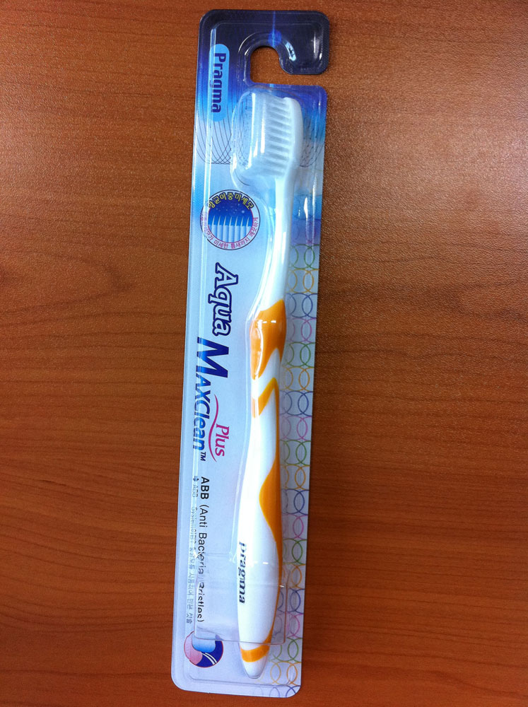 Aqua max clean plus toothbrush  Made in Korea